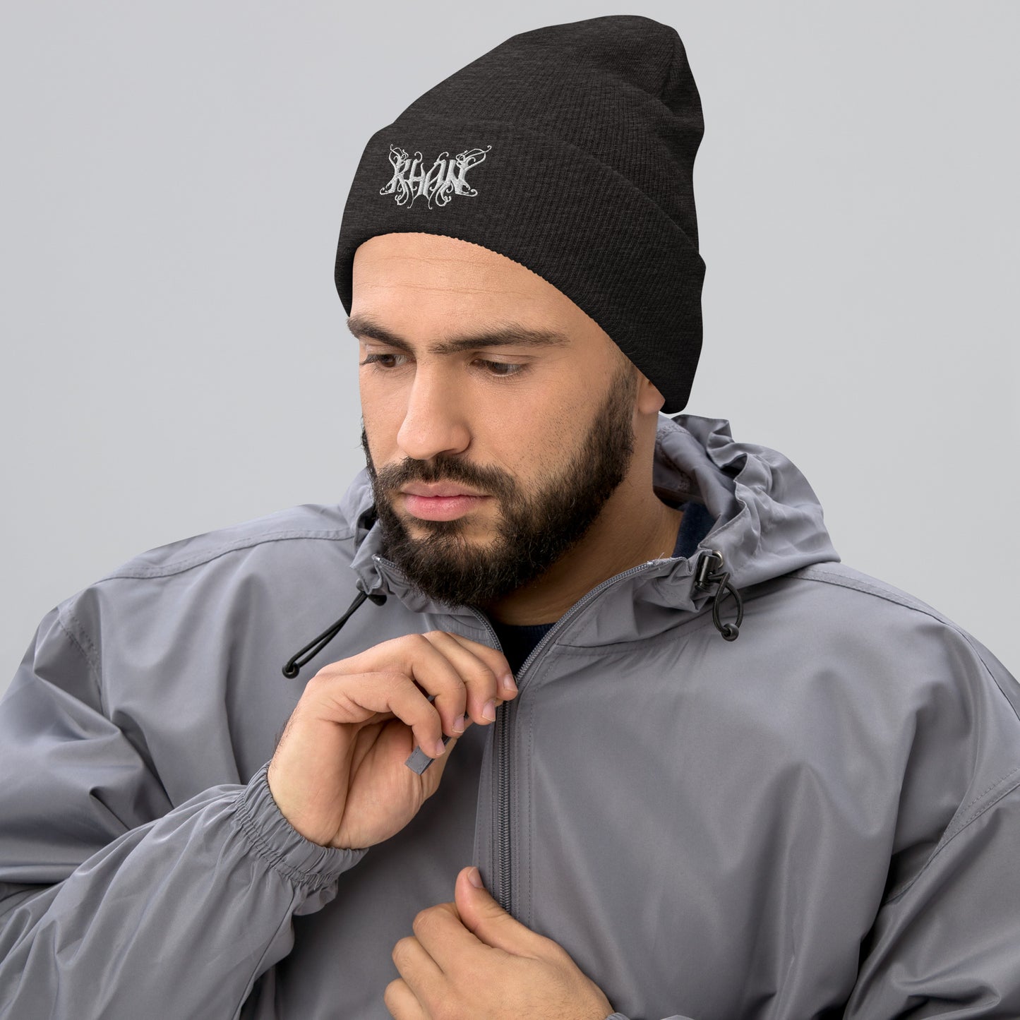 Khan - Logo Cuffed Beanie