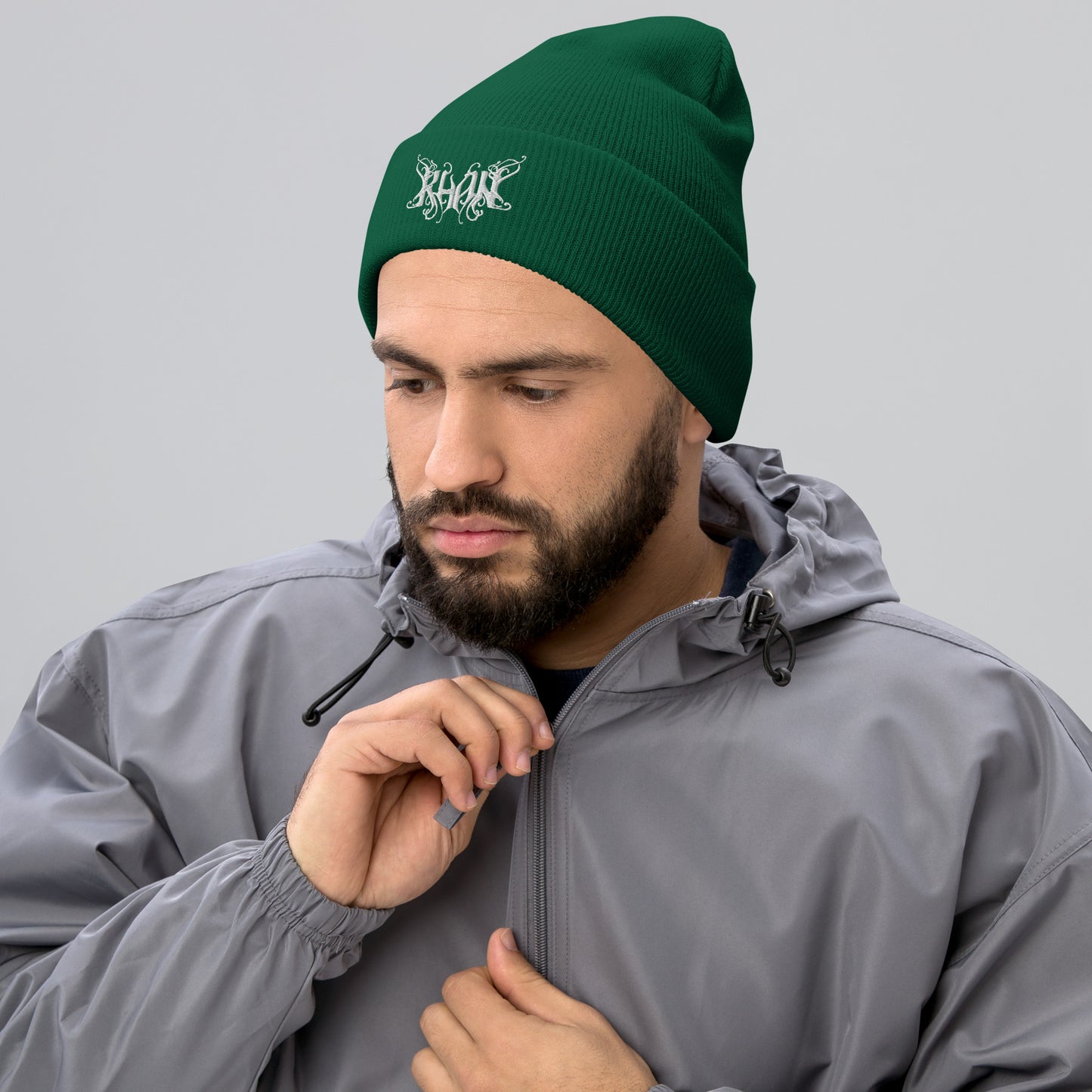 Khan - Logo Cuffed Beanie