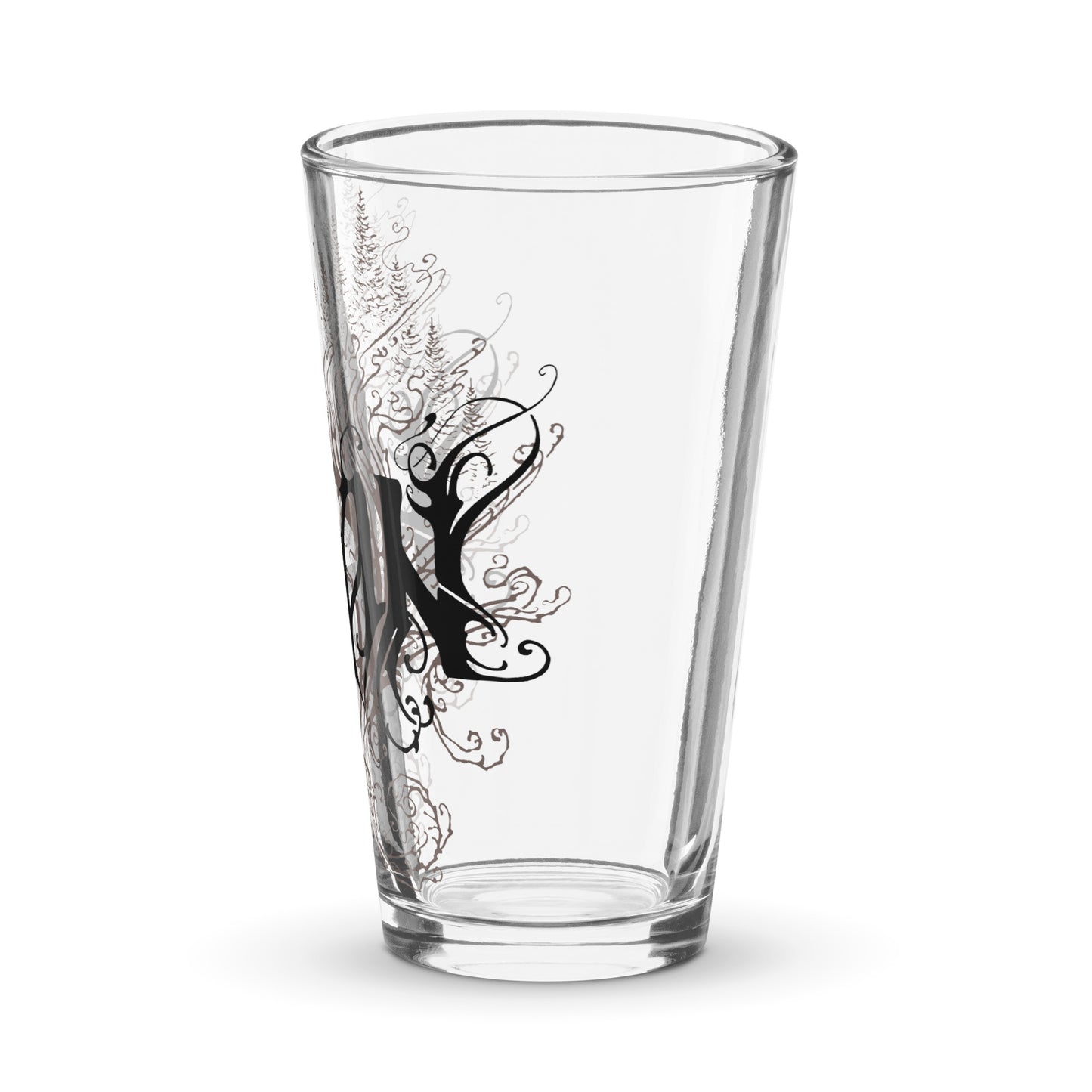 Khan - Logo Pint Glass