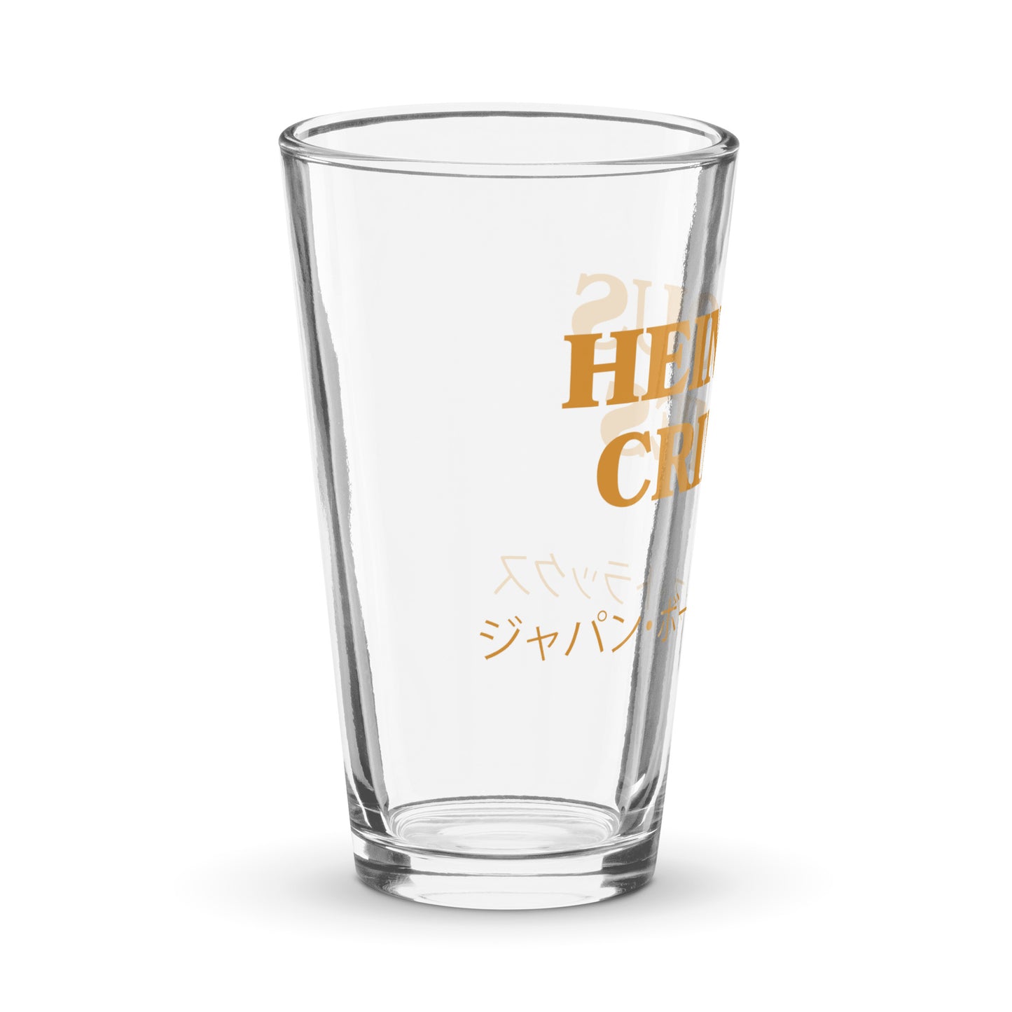 Heinous Crimes - Japan Bonus Tracks Pint Glass