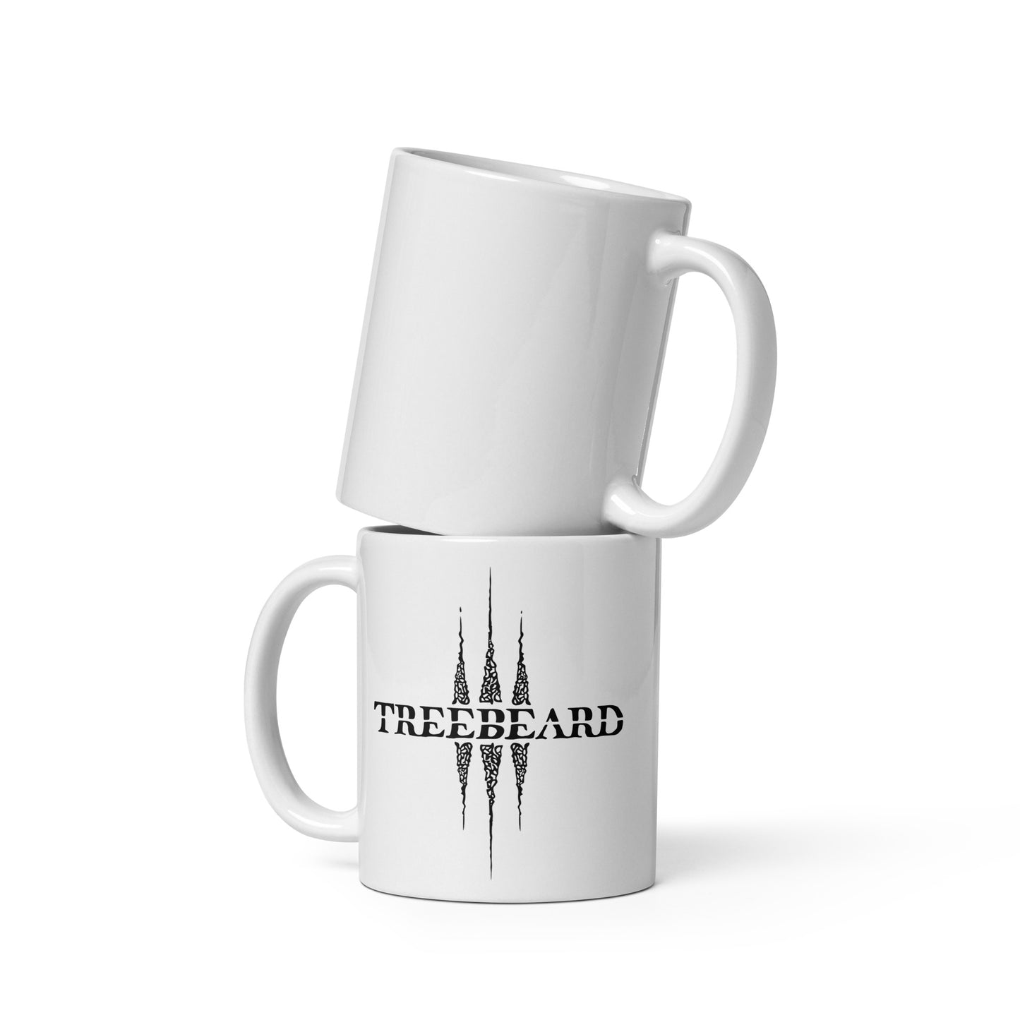 Treebeard - Logo White Glossy Mug