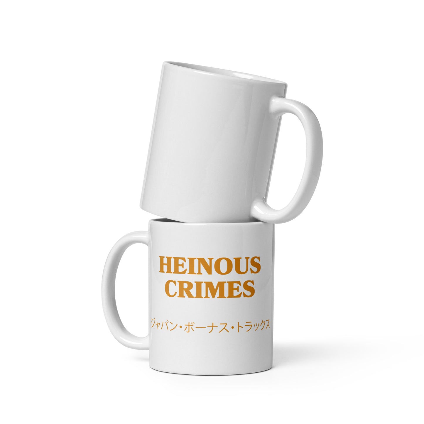 Heinous Crimes - Japan Bonus Tracks - White Glossy Mug