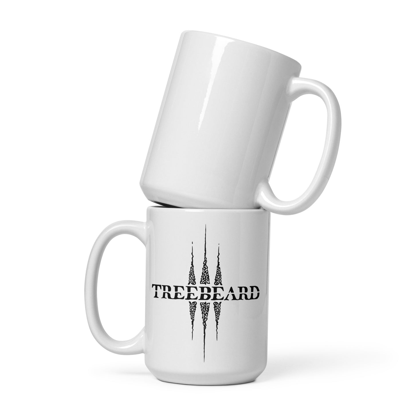 Treebeard - Logo White Glossy Mug