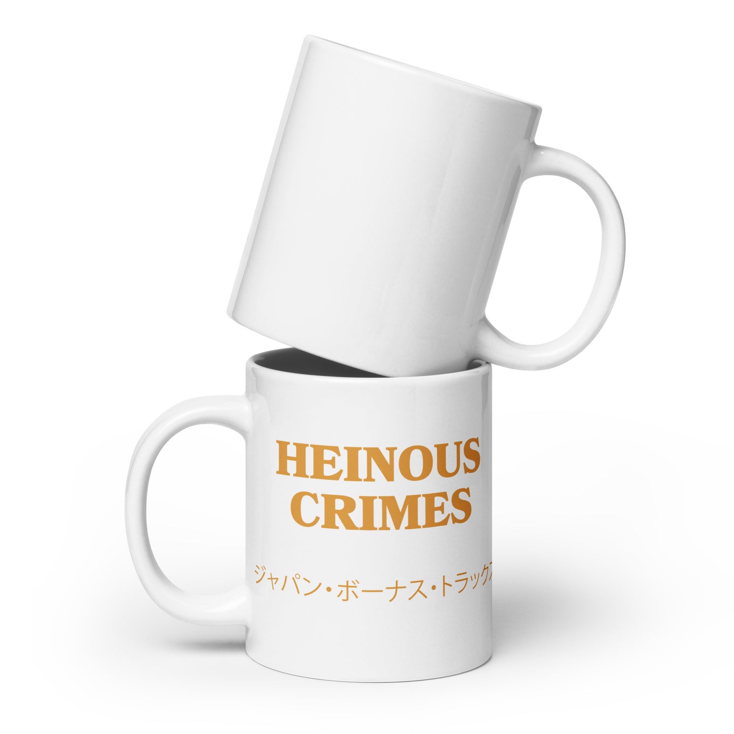 Heinous Crimes - Japan Bonus Tracks - White Glossy Mug